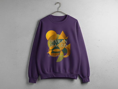 Minimalist abstract artwear sweatshirt blending modern design and creative expression. Perfect for UK fashion lovers seeking a high-quality jumper that showcases unique geometry, comfort, and artistic innovation in streetwear.